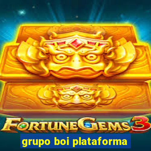 grupo boi plataforma