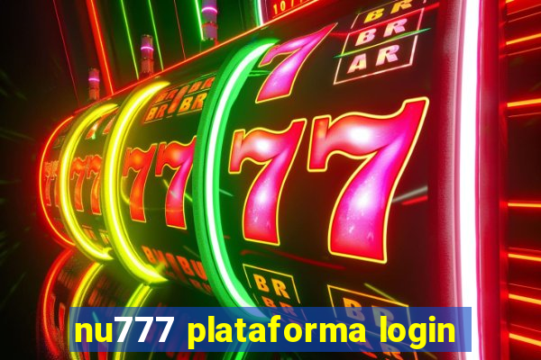 nu777 plataforma login