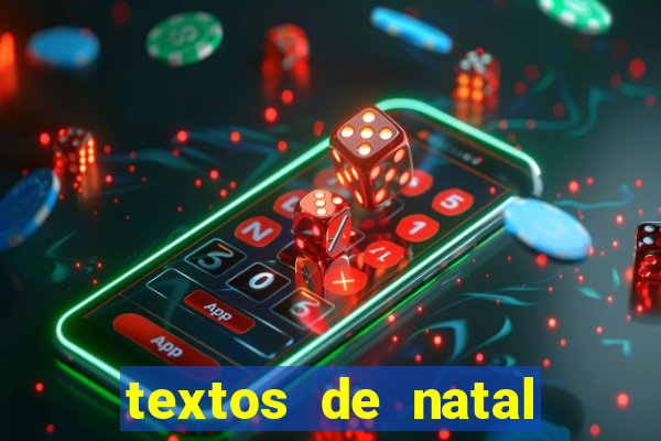 textos de natal para leitura