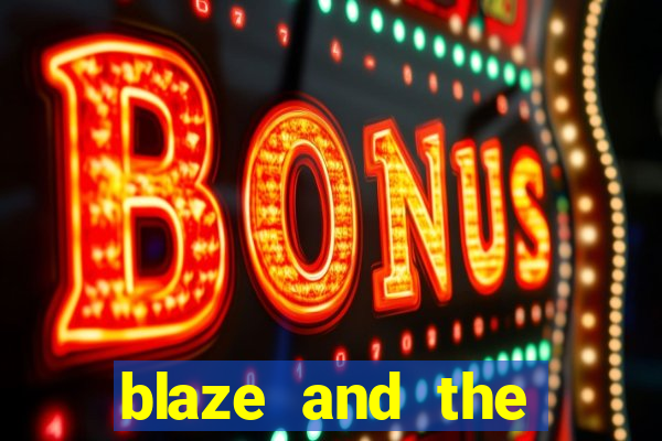 blaze and the monster machines logo font