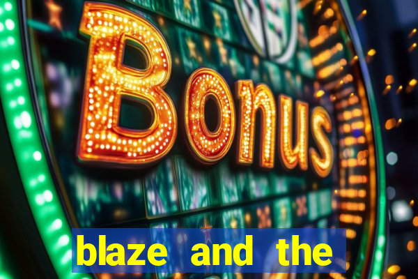 blaze and the monster machines logo font