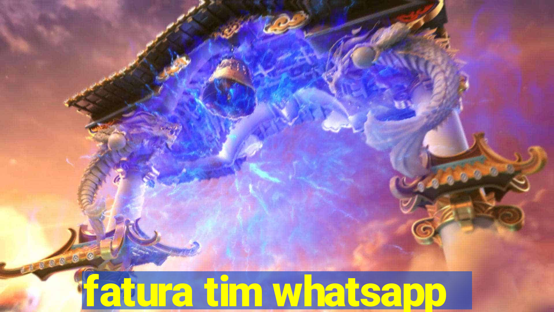 fatura tim whatsapp