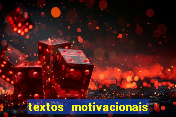 textos motivacionais para equipes