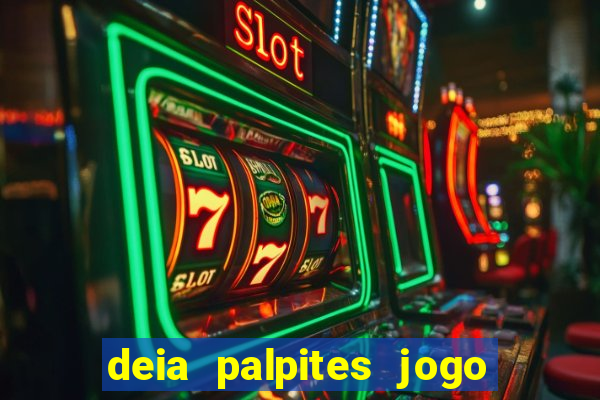 deia palpites jogo do bicho