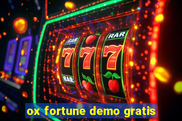 ox fortune demo gratis