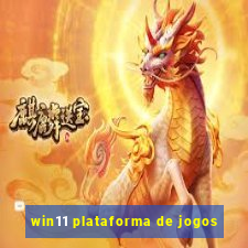 win11 plataforma de jogos