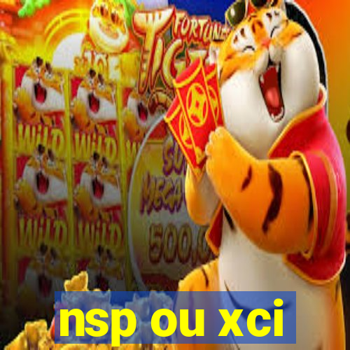 nsp ou xci