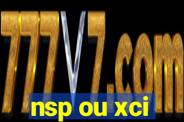 nsp ou xci