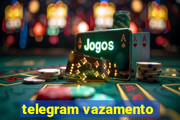 telegram vazamento