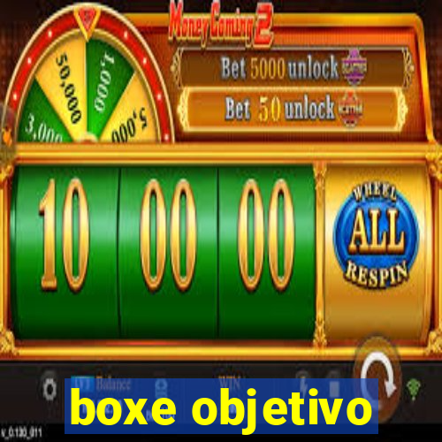 boxe objetivo