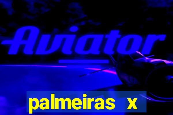 palmeiras x fluminense palpites