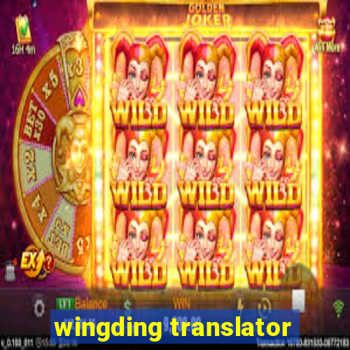 wingding translator