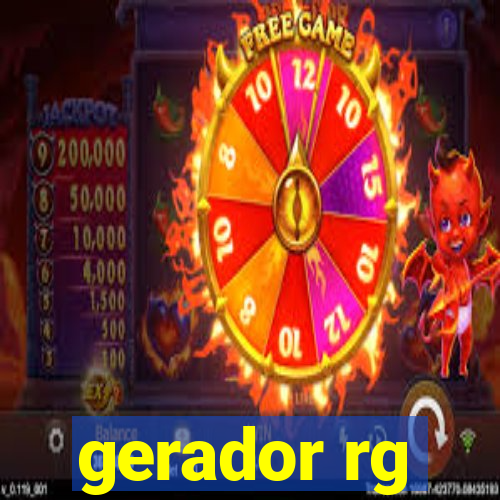 gerador rg