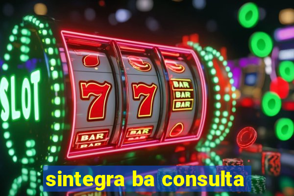 sintegra ba consulta