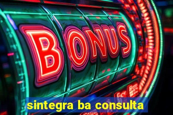 sintegra ba consulta