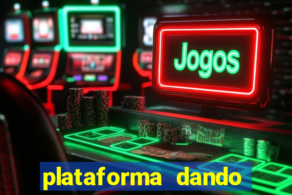 plataforma dando bonus de cadastro