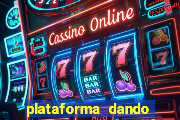 plataforma dando bonus de cadastro