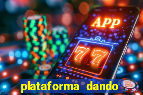 plataforma dando bonus de cadastro