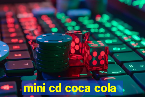 mini cd coca cola