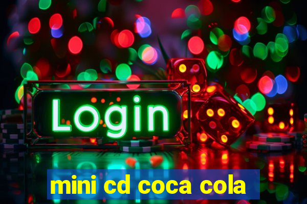 mini cd coca cola