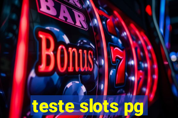 teste slots pg