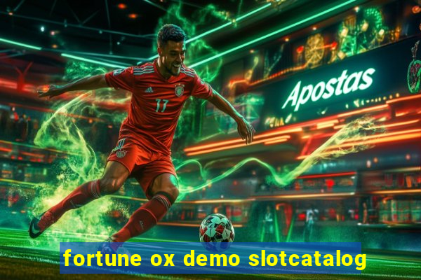 fortune ox demo slotcatalog