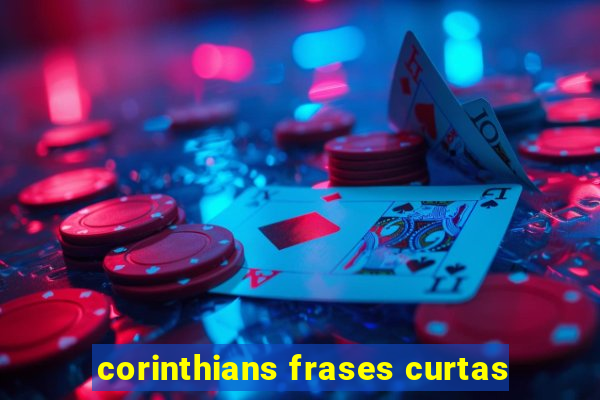 corinthians frases curtas