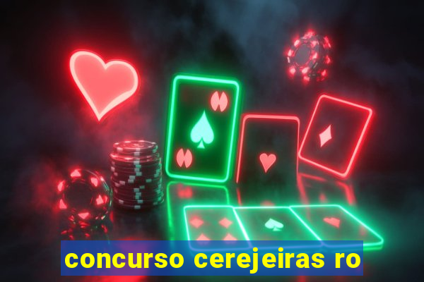 concurso cerejeiras ro