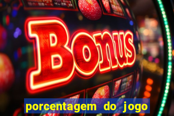 porcentagem do jogo fortune tiger