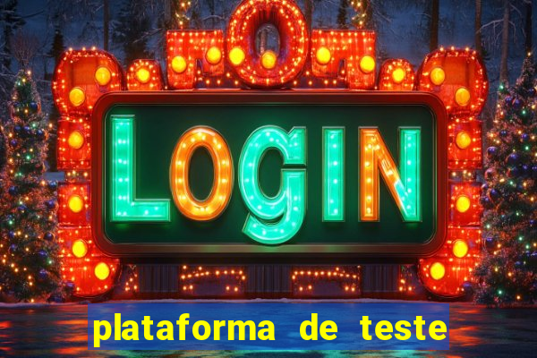 plataforma de teste pg demo