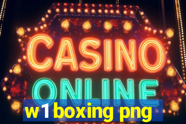 w1 boxing png