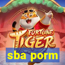 sba porm