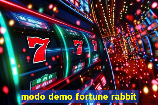 modo demo fortune rabbit