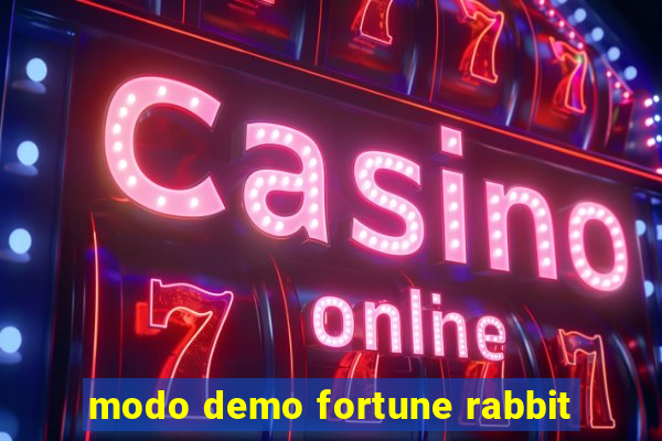 modo demo fortune rabbit