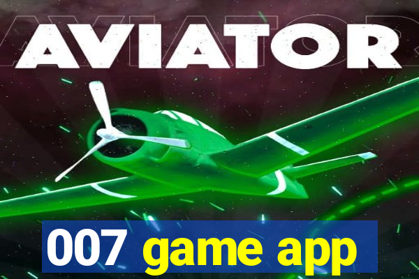 007 game app