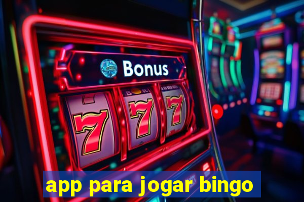 app para jogar bingo