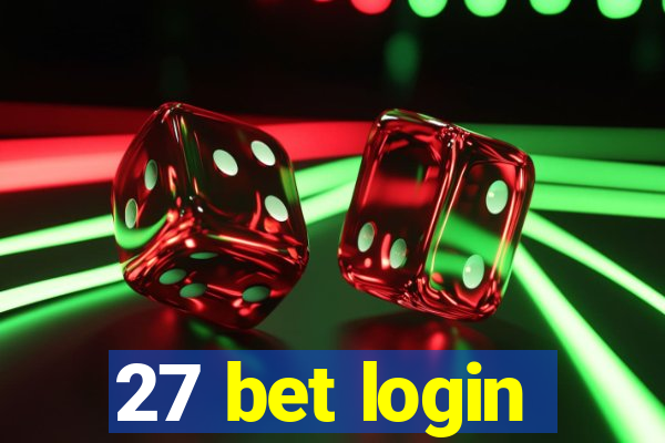 27 bet login