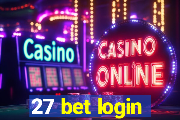 27 bet login