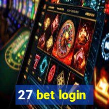 27 bet login