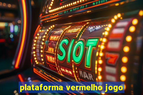 plataforma vermelho jogo