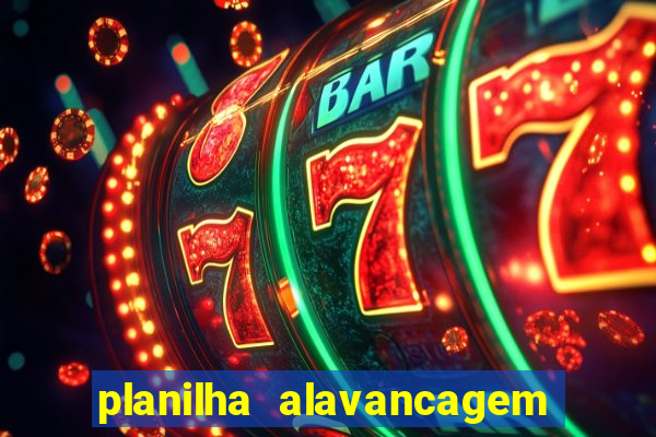 planilha alavancagem de banca