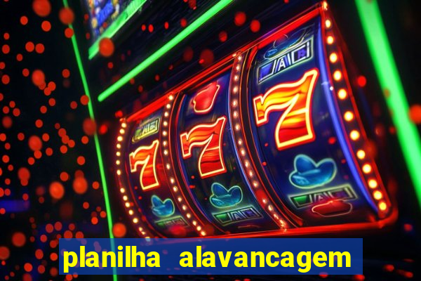 planilha alavancagem de banca