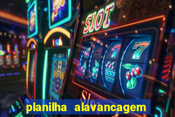 planilha alavancagem de banca