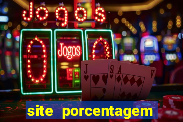 site porcentagem slots pg