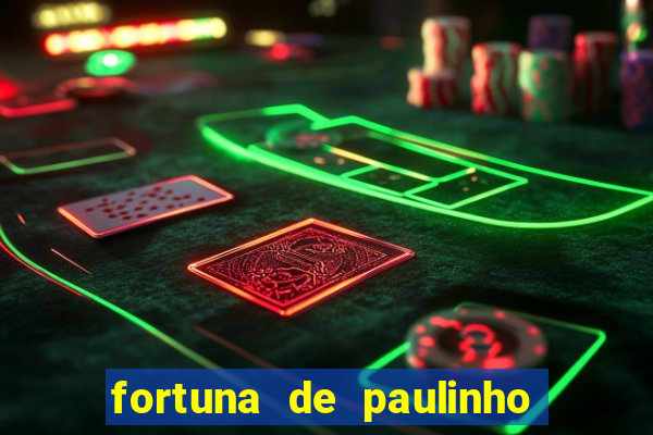 fortuna de paulinho roupa nova