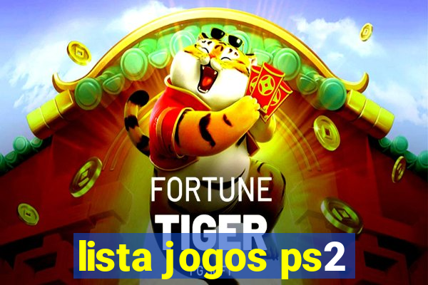 lista jogos ps2