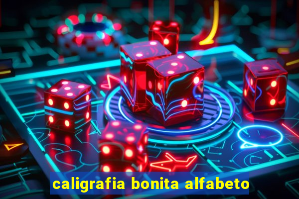 caligrafia bonita alfabeto