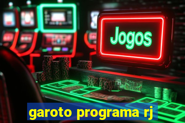 garoto programa rj