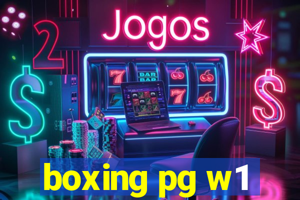 boxing pg w1