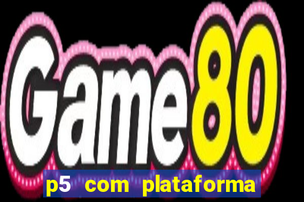 p5 com plataforma de jogos